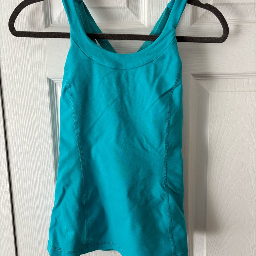 lululemon athletica Teal Tank Top